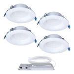 Halo Quicklink Canless Led Downlight Kit, 4 Inch, Selectable 2700K-5000K,. Fixed Price $122.00.