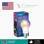 Tp-link Tapo Smart Light Bulbs, 1100 Lumens High Brightness (75W Equivalent). Fixed Price $14.99.