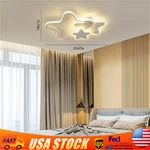 Acrylic Star Ceiling Light Led Fixture Dimmable+remote Kids Room Decor. Fixed Price $53.05.