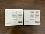 Lutron HQR-T10RL Tabletop Keypad. Lot Of 2. Fixed Price $150.00.