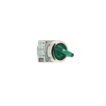 Siemens 3SB35012KA41 Green Metal Light Selector Fixed Positions. Fixed Price $96.05.
