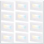12 Pack Leonlite Led Step Light 3.5W Waterproof Stair White -horizontal. Fixed Price $85.50.