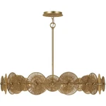 Savoy House Lighting 7-6381-5-60 Abbott Pendant Distressed Gold. Fixed Price $1438.40.