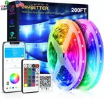 Daybetter Led Strip 200 (2 Rolls Of 100 Ft) Ultra Long Smart. Fixed Price $29.98.