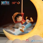 One Piece Monkey Luffy Led Night Light Crescent Moon Lamp Usb Rechargeable. Fixed Price $76.30.