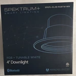 Spektrum+ 4" Rgb Tunable White Led Downlight Bluetooth App Control Dimmable. Fixed Price $15.39.