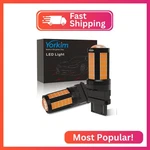 Yorkim 3157 Led Light Bulbs Amber Super Bright, 3056 3156A 3057 4057. Fixed Price $14.06.