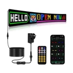 52"*7.5" Large Programmable Soft Led Sign, Flexible Easy Install,pre-made Ani.... Fixed Price $126.32.