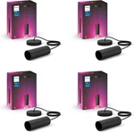 Black Lightguide Pendant Cord Set - 4 Pack. Fixed Price $333.99.