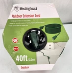 Westinghouse 40FT Outdoor Single Outlet 13A 16/3 Extension Cord Green Halloween. Fixed Price $18.57.