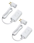 Dewenwils 2-PACK Plug Dimmer Switch For Dimmable Led/cfl/incandescent Lamps. Fixed Price $25.49.
