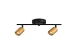 Vidalite Track Light Gold 1 Ft. 2 Integrated Led Fixed Rotating Heads. Fixed Price $29.99.