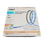 New Feit 16' Smart Led Strip Light Device & Voice Assist Control W/ Remote. Fixed Price $29.99.