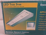 Nsl Led Under Cupboard Light LTS-2-HW/WH. 10.4W. 17-1/2" New. Free Shipping.. Fixed Price $59.00.