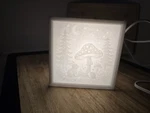 Personalized Woodland Night Light Custom Baby Name Lamp Nursery Mushroom Forest. Fixed Price $35.00.