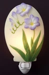 Freesia Purple Flower Night Light Ibis & Orchid New In Box. Fixed Price $15.00.