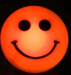 Vintage Amertac 2 " Smiley Face Neon Night Nite Light 1998 Excellent Condition. Fixed Price $29.97.