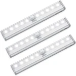 Amir Motion Sensor Lights, 10-LED Diy Stick-on Anywhere Battery Operated Porta... Fixed Price $14.70.