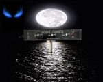 Night Chaser Uv Led Fishing Black Light W/ Hard Mono Plug - Full Glow Moon Maxx. Fixed Price $59.99.