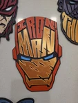 Marvel Iron Man Custom Wall Art 3D Print. Fixed Price $22.22.