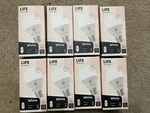 Lot Of 8 Lifx L3A19LW06E26CA Smart Led Bulb - Warm White New. Fixed Price $55.00.
