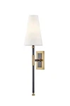 Hudson Valley Lighting 3721-AOB Bowery One Wall Sconce, Aged Old Bronze.... Fixed Price $100.00.
