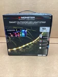 Monster Smart Outdoor Strip Lights 50FT, 540 Rgb+ic Multicolor. Fixed Price $42.00.