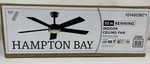 Hampton Bay Benning 52 In. Indoor Matte Black Ceiling Fan Led +remote. Fixed Price $64.99.