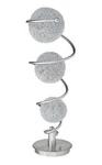 Oakville Park Edmund Aluminum Orbs Spiral Nickel One Accent Lamp Side Table. Fixed Price $88.00.