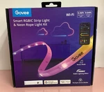 Govee Rgbic Smart 9.8 Ft. Strip Light And 6.5 Neon Rope Kit. Fixed Price $34.99.