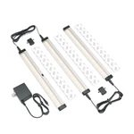 Eshine Hand Wave Activated Under Cabinet Led Lighting Kit, Dimmable, 3-PACK 12. Fixed Price $82.33.