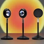 Led Sunset Projector Lamp 360 Rotate Rgb Night Light Photo Background Roomdecor. Fixed Price $73.41.