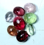 Natural Loose Gemstone Certification Tourmaline 24.5 Cts Lot Stone's Oval Shape. Fixed Price $276.00.