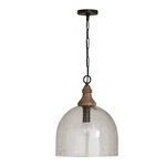 Capital Lighting Pendant, Grey Wash/pewter, Seeded Glass 336011YP-484. Fixed Price $398.00.
