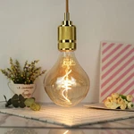 4W G125 Amber Light Bulb E26 Equivalent 40W, Warm White 2300K Led Decora.... Fixed Price $35.17.