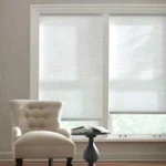 Custom Cut Home Decorators Snow Drift Light Filtering Cordless Cellular Shade. Fixed Price $45.99.