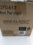 Minka Lavery Light 5" Wide Mini Pendant 3070-613 Polished Nickel. Fixed Price $79.00.