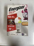 Energizer A19/E26 Smart White & Multi-color Dimmable Led Light. Fixed Price $10.00.