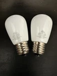 Two (2) American Lighting PS14F E26-WW Bulbs String Lights Pro Decorative. Fixed Price $9.95.