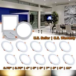 2/3/4/5/6/7/8/9/11-INCH Recessed Lighting Canless Led Ceiling Fixture. Fixed Price $124.99.