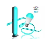 Tzumi Aura Led Colorkit 75-WATT Equival. A21 Dimmable Multi-color Light Bulb. Fixed Price $12.50.