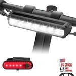 High Lumens Super Bright Bike Light For Night Riding, Usb Rechargeable Max. Fixed Price $31.60.