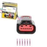 Parsuppro 1PCS 6-WAY/PIN Mass Flow Connector Sensor Socket Repair Wiring.... Fixed Price $25.69.