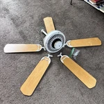 Vtg Casablanca Panama Series 1226T Navajo White Intelitouch Motor Ceiling Fan. Fixed Price $299.95.
