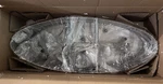 Miseno ML72609 Annata Light 32" Linear Chandelier Nickel Ceiling Fixture Open. Fixed Price $200.00.