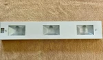 (lot Of 3) Wac Lighting BA-LIX-3-WT 3-LIGHT 18 Inch. Fixed Price $29.95.