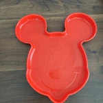 Vtg Tupperware Disney Mickey Mouse Plate 9"X9"X1" (3751A-2). Fixed Price $15.00.