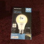 Merkury Innovations Smart Wi-fi Led Bulb Dimmable White 60W 800 Lumens. Fixed Price $10.00.