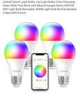 Linkind Smart Light Bulbs, That Work With Alexa & Google... Fast Ship. Fixed Price $20.00.