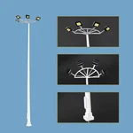 4PCS Model Railway Ho Scale Plaza Lamp 1:87 Playground Crossing Street Light. Fixed Price $14.99.